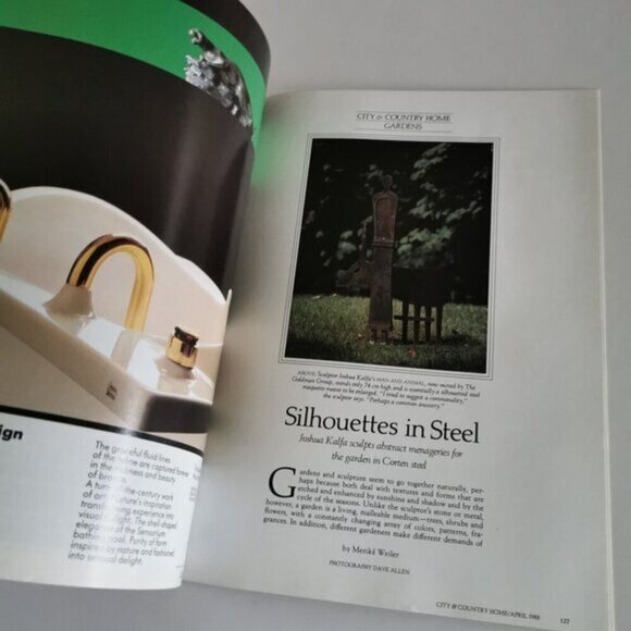 April 1988 City & Country Home Magazine Canadian Lifestyle Interior Design Archi - Picture 8 of 11